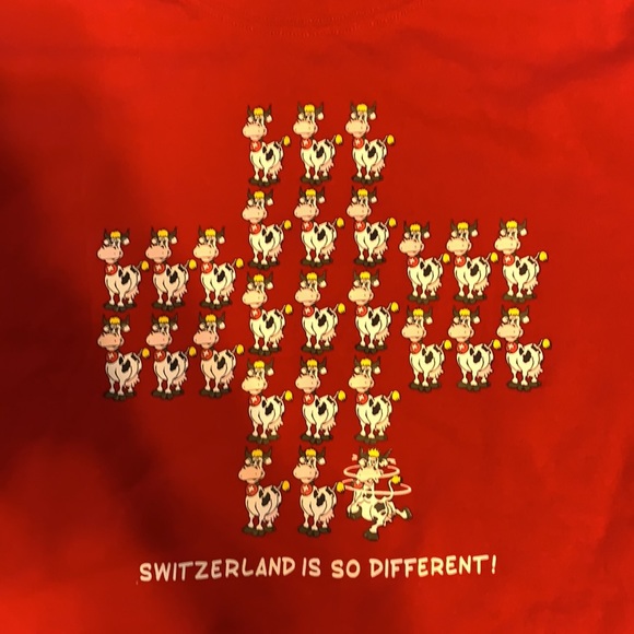 Switzerland is so different t- shirt - Picture 2 of 4